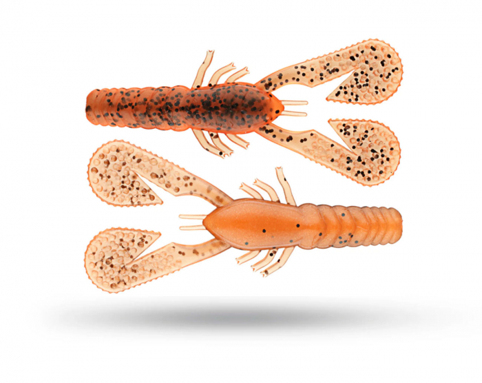 Z-Man Turbo CrawZ - Green Pumpkin Orange i gruppen Fiskedrag / Kräftor & Creaturebaits hos Örebro Fiske & Outdoor AB (Turbo CrawZ - Pump Orange)